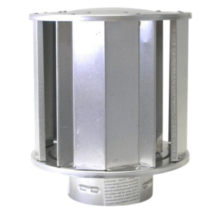 6″ Vent Cap (sidewall or thru the roof)