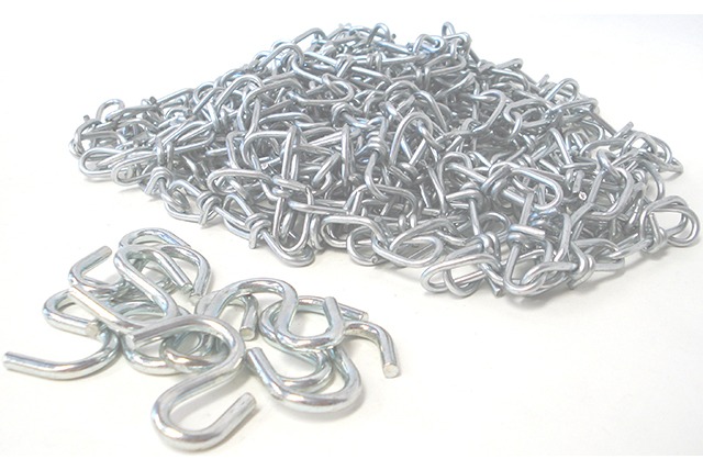 Chain kit – 25ft chain with 12 S-hooks