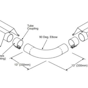 90Elbow, for SIS or SPS series