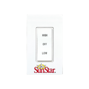 3 Position Switch Kit, (High/Low/Off) for manual control of two stage heaters